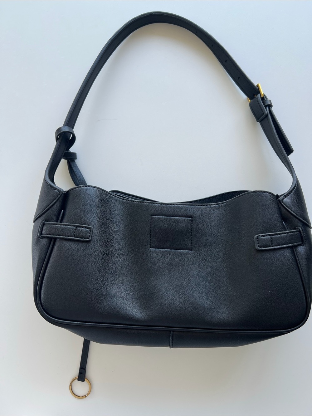 Black Leather Balenciaga Inspired bag - Picture 6 of 7